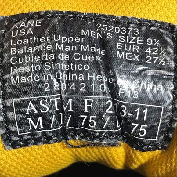 Brahma Kane Black Leather Work Safety Steel Toe Boots - Picture 10 of 12